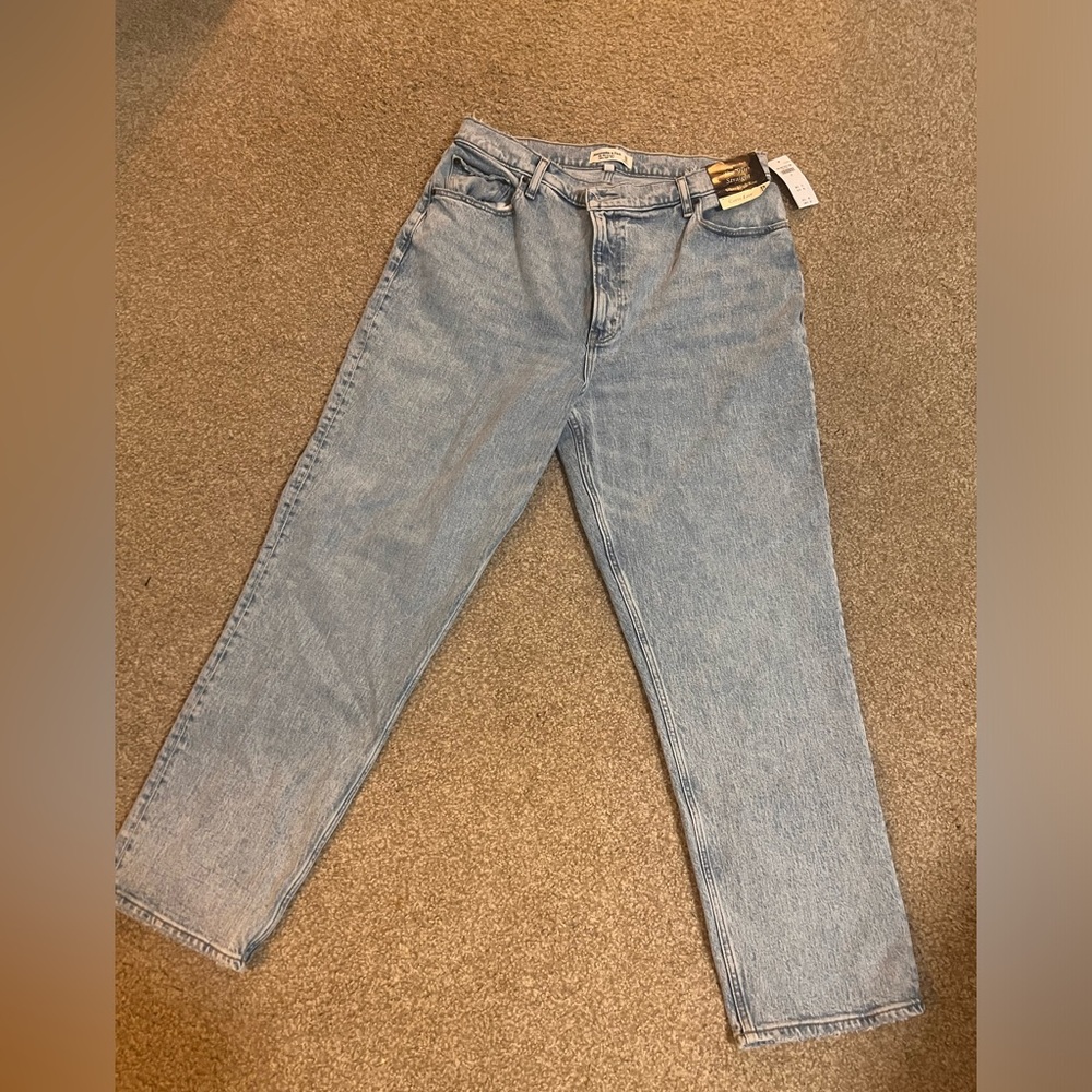 Curve Love Ultra High Rise 90s Straight Jean | NWT | 16